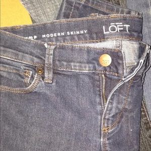 Brand new loft skinny jeans